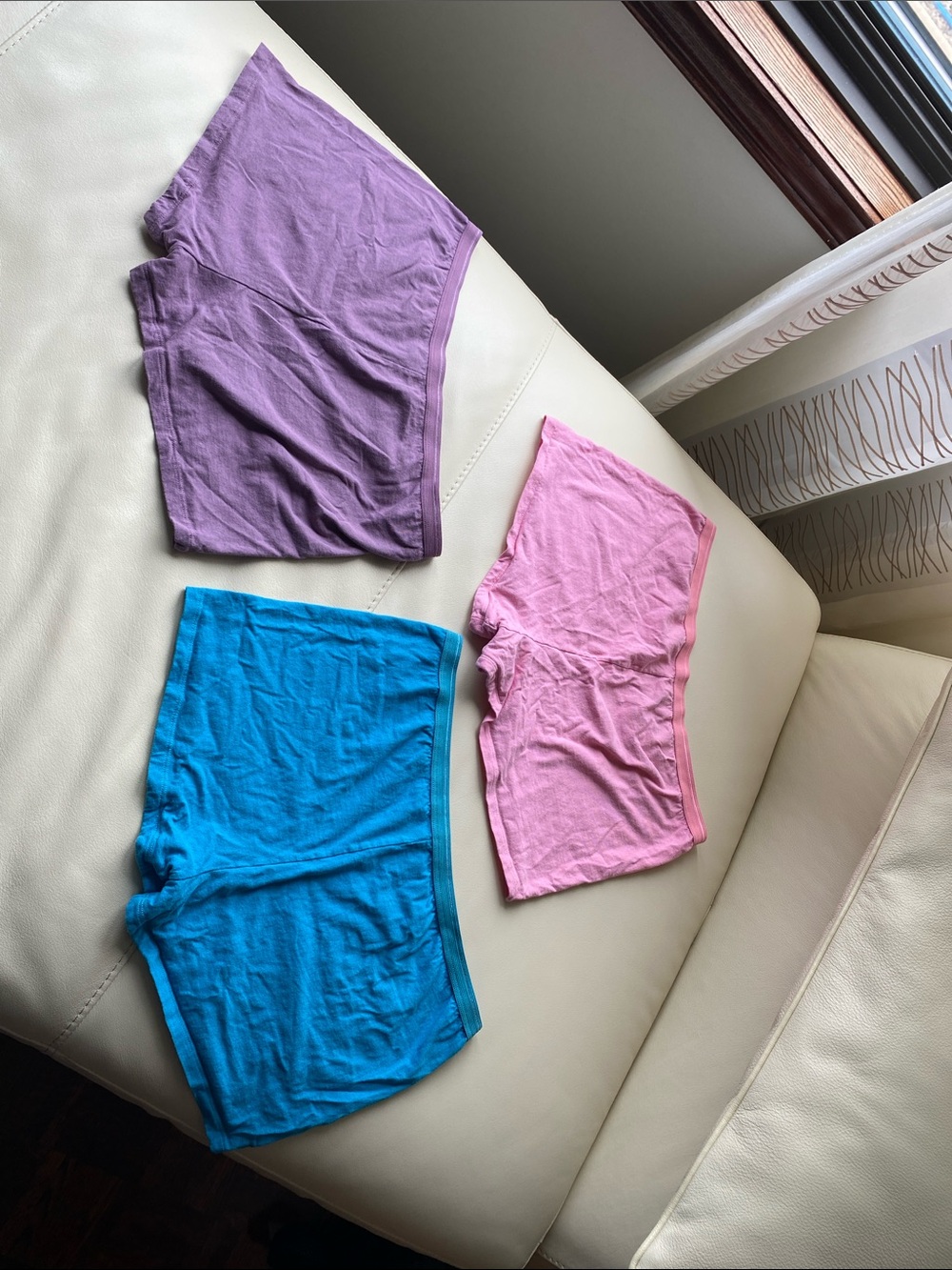 Fruit of the Loom 100% cotton Boyshort Panties - Size XL (14-16) - 3 pack - Picture 6 of 13
